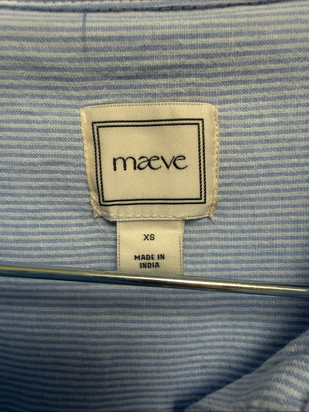 Maeve Mabel Boxy Oxford Shirt - Picture 2 of 4